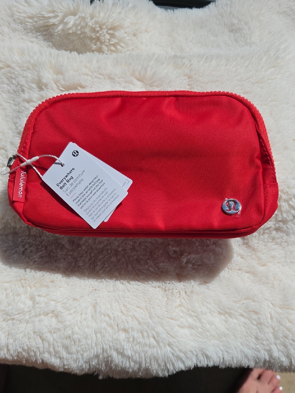 lululemon red Everywhere Belt Bag Pouch